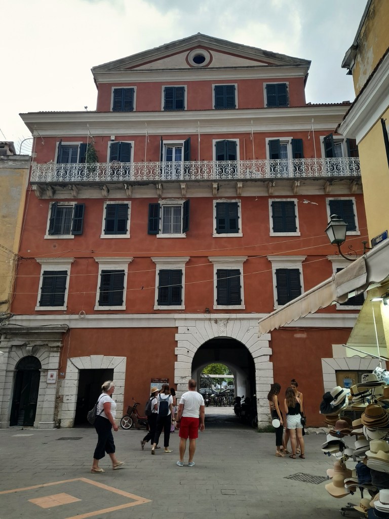Gate of Spilia in Corfu Old Town