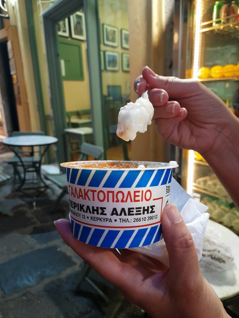 Dairy Shop of Alexis at Corfu Old Town