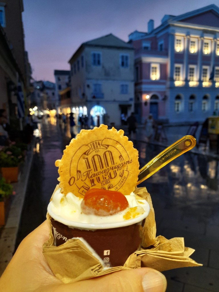 Papagiorgis Patisserie at Corfu Old Town