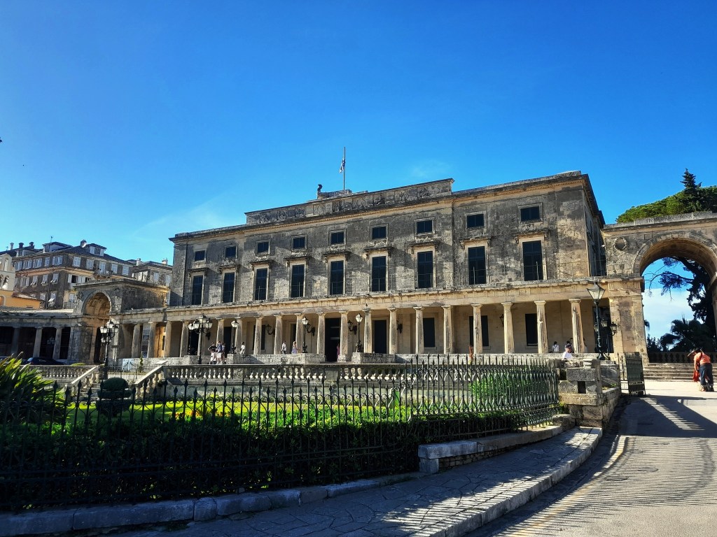 Palace of Michael and George at Corfu Old Town