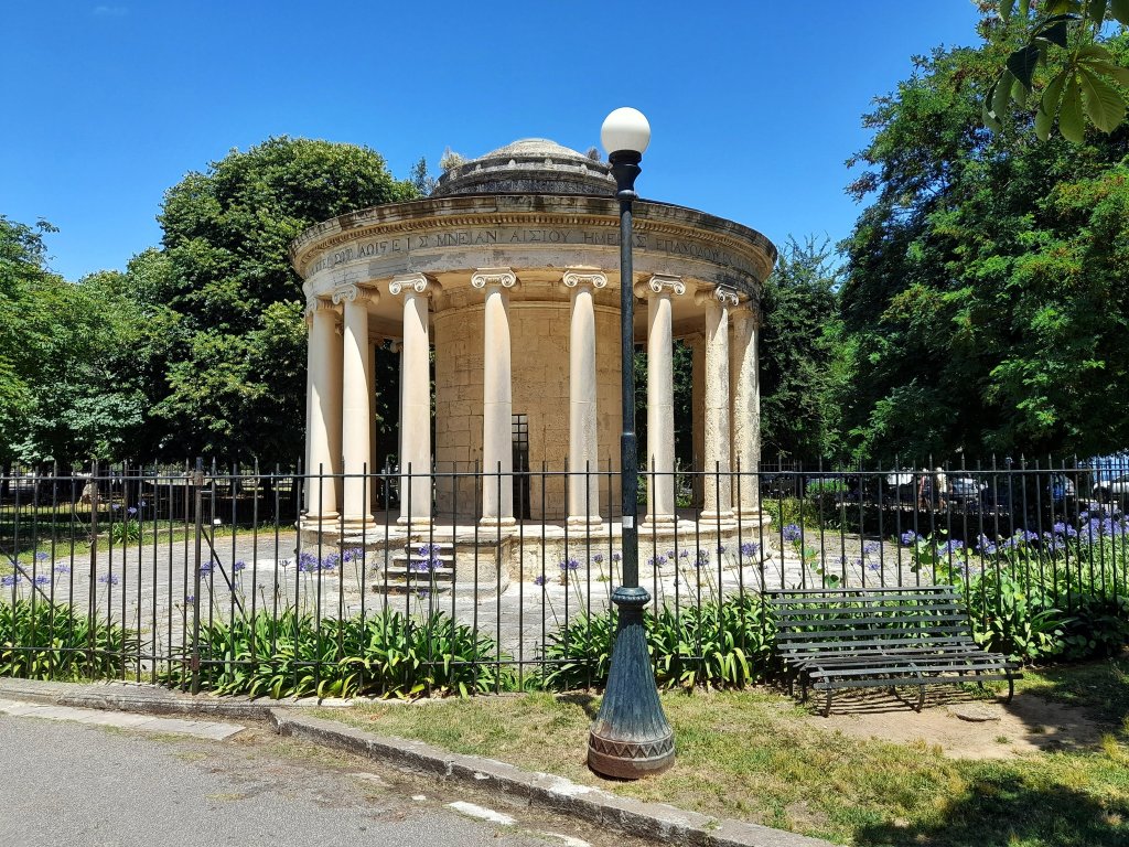 Maitland Monument at Corfu Old Town