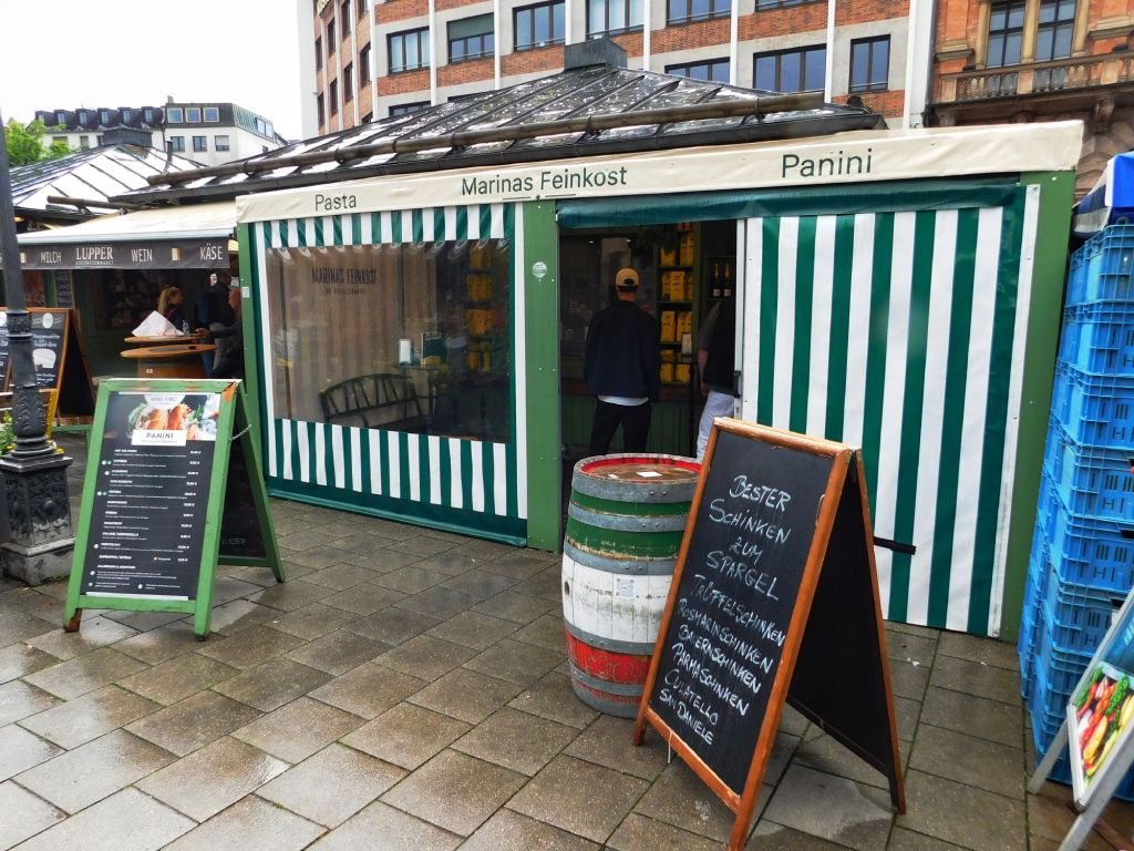 Viktualienmarkt Munich: Best stalls, local delicacies & insider tips - Marinas Feinkost (Italian panini)