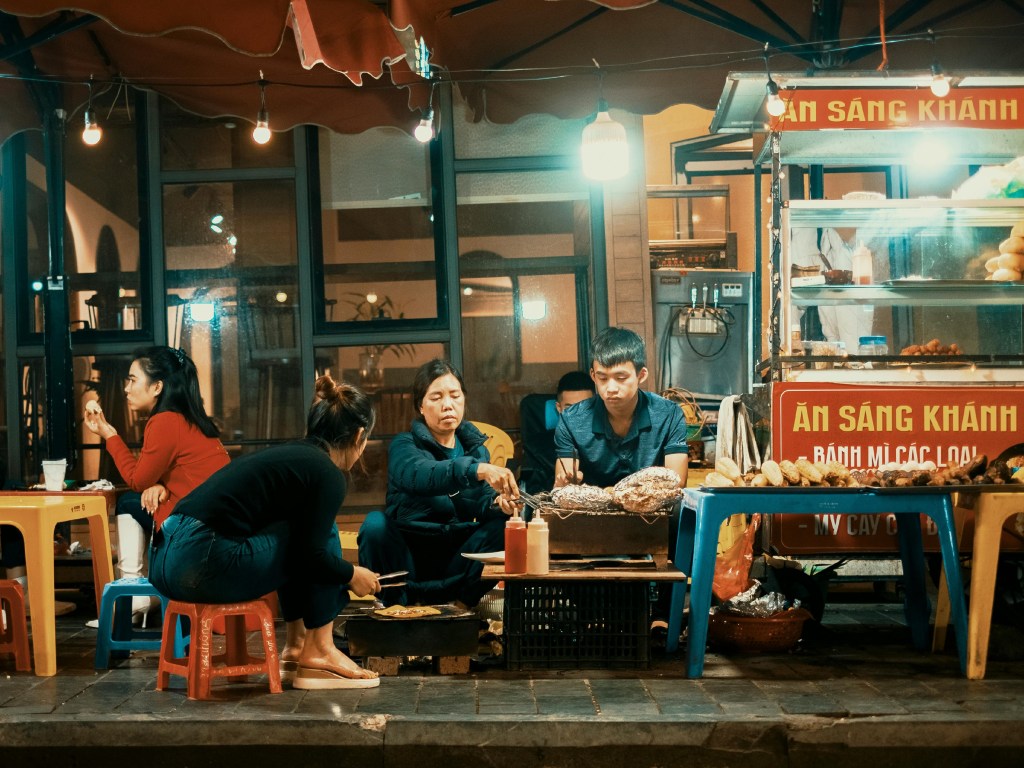 Night markets and local delicacies in Vietnam
