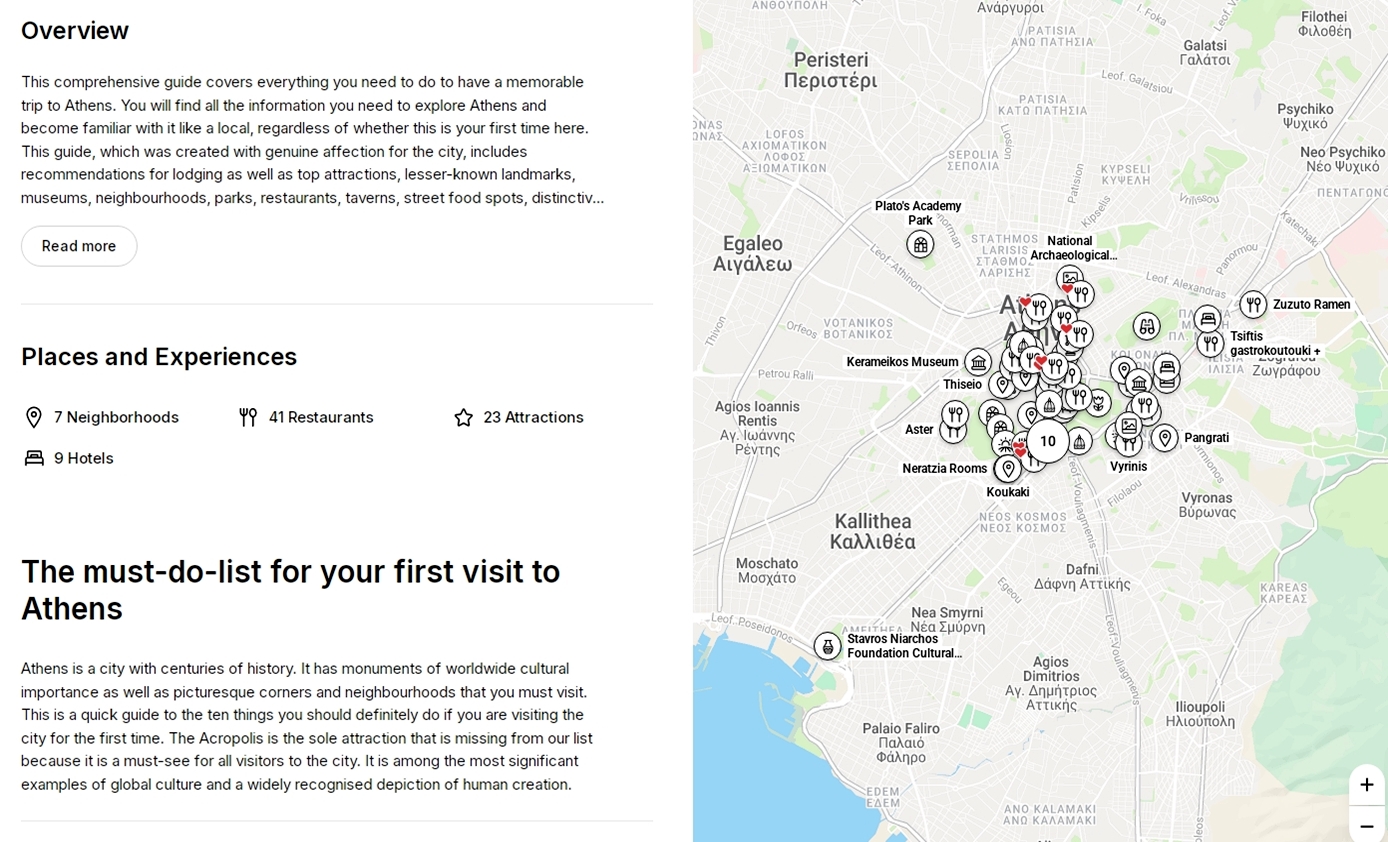 Discover Athens like a local - An interactive guide